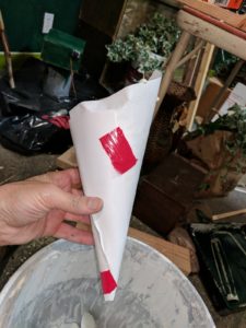 tape paper cone